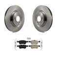 thumbnail image 1 of Transit Auto Front Disc Brake Rotors and Semi-Metallic Pads Kit for Car Mercedes-Benz ML350 ML320 R350 ML500 R320 R500 ML450 K8A-104782, 1 of 11