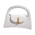 thumbnail image 3 of Bolso de mano para mujer, bolso de mano, bolso de viaje, bolso de mano pequeño portátil, bolso de hombro para mujer Blanco, 3 of 9