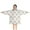 Lightpink Daisy Flower-1, variant on Lightpink Daisy Flower Purple Blooms Pattern Blanket Hoodies for Kids 6-13YR Oversize Wearable Blanket Hoodies for Boys Girls Teens