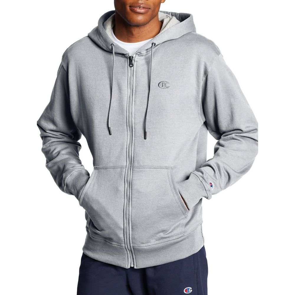 Champion Champion Men's Powerblend Fleece Full Zip Hoodie Walmart