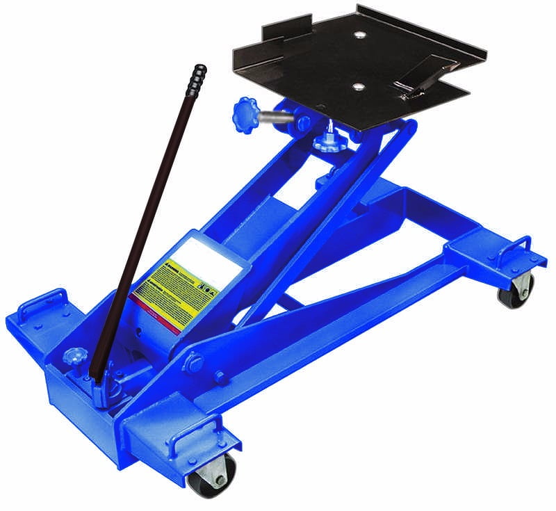 Stark Heavy Duty 1Ton Hydraulic Telescopic Transmission Jack Swivel