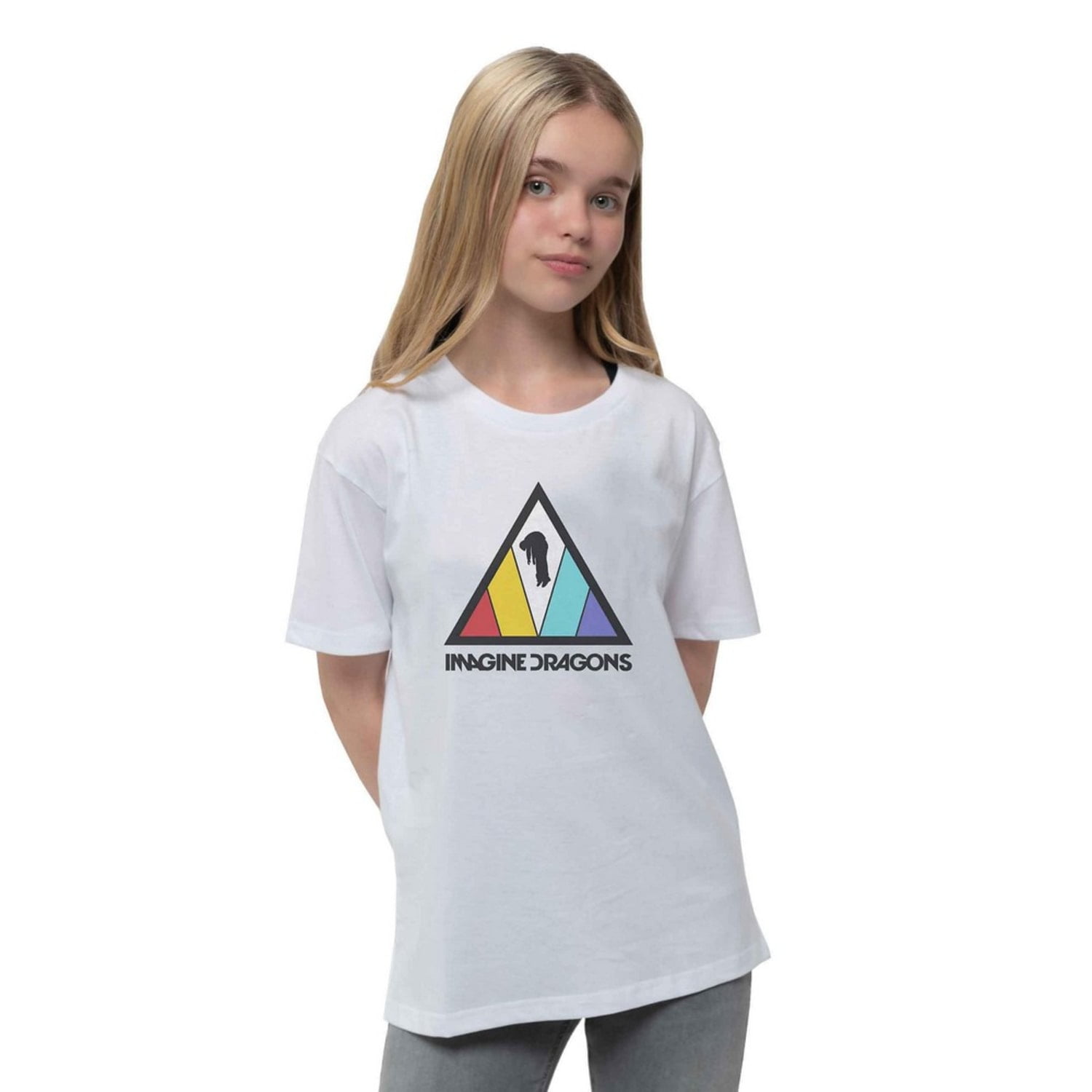 Imagine Dragons Boys Girls Triangle Logo T Shirt Walmart