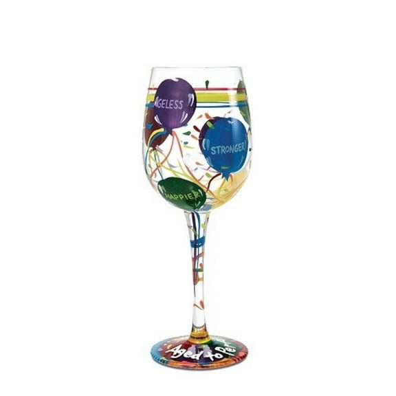 Lolita Wine Glass Aged to Perfection