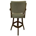 thumbnail image 2 of Casa Solid Wood Extra Tall 34" Bar Stool - Basin Beige - Dark Brown, 2 of 2