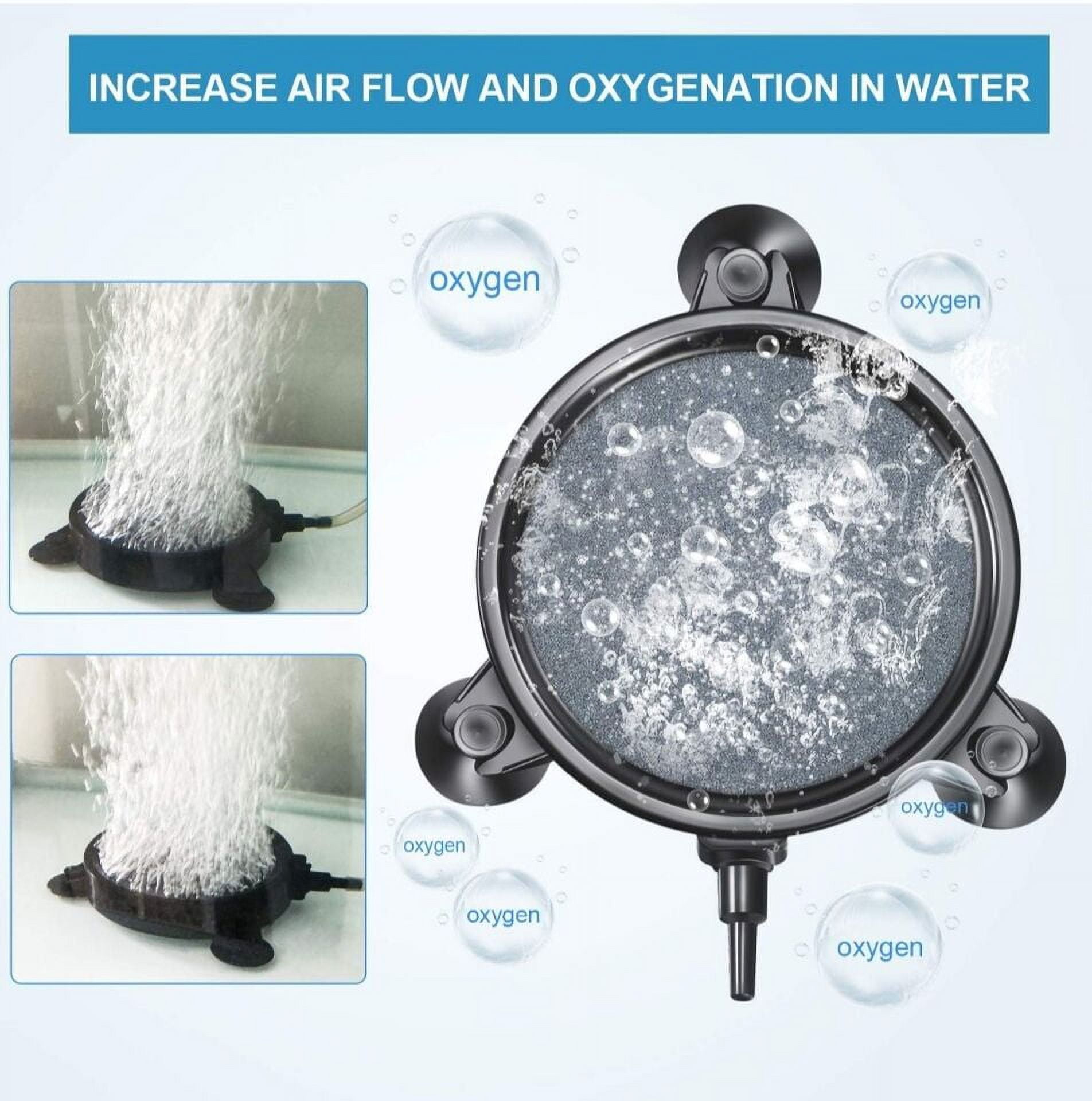Southern Hydroponics 4-Inch 4 Pack Aquarium Air Bubble Disk Stone Hydroponics Oxygen Aerator