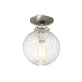 thumbnail image 4 of Trade Winds Nicole Semi-Flush Mount Ceiling Light in Brushed Nickel, 4 of 4