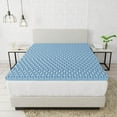thumbnail image 1 of Dream Serenity® 2-Inch Memory Foam AcuRelief Zoned Memory Foam Mattress Topper, 1 of 5
