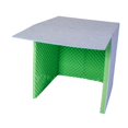 thumbnail image 2 of Yinanstore Portable , Vocal Sound Absorbing Cover, Sound Foam Panel, Self Made Booth Box for Microphone, Office Green, 2 of 8