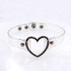 thumbnail image 3 of Corazón Punk Colr de Joyería de Diseño Junta Tórica Transparente Sunnimix Collar Del Collar, 3 of 7
