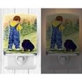 thumbnail image 2 of Caroline's Treasures SS8544CNL Little Boy with his Pomeranian Ceramic Night Light, 6x4x3", multicolor, 2 of 2