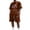 Brown, variant on Men's 4th of July Summer Two Piece Tracksuit USA Flag Short Sleeve Shirt and Shorts Casual Patriotic Outfit Set