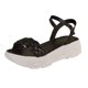 thumbnail image 1 of Sandalia Para Mujer CASTALIA 182-53 Negra Detalle de Trenza, 1 of 3