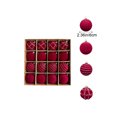 thumbnail image 2 of Christmas Decorations Indoor Under 10$ Clearance! Christmas Decorations 16Piece Flocked Christmas Balls Christmas Decoration SetMultiple Styles Of Christmas Tree Decorations Can Used For Other Party, 2 of 9