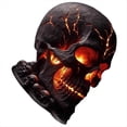 thumbnail image 3 of LáMpara de Mesa con Forma de Calavera, LáMpara Decorativa de Halloween, Luz LED Decorativa, Hecha de Resina, Recargable por USB., 3 of 5