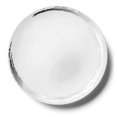 thumbnail image 2 of Fouet Décoratif Blanc et Argenté Assiettes Jetables Pack Combo, 32 Pcs, 2 of 3