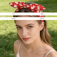 thumbnail image 3 of NMMUED 4th of July Headband,red White and Blue Headband Patriotic Hairband with Bow Fourth of July Hair Accessories A1 Blue One Size, 3 of 6
