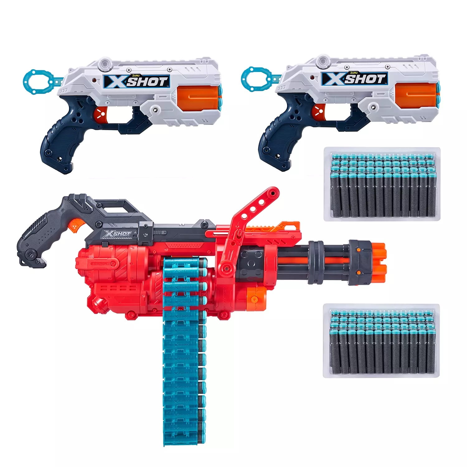 X Shot Combo Pack OMEGA and 2 Reflex 6 Walmart