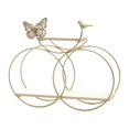thumbnail image 1 of GROWTH TANK Handmade Wrought Iron Storage Rack Living Room Functional Stylish for Homeowners Double Circle, 1 of 9