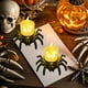 thumbnail image 1 of Uuiauoio Halloween Spider LED Candle Light - Flickering Flameless Electric Tea Light - Plastic Decor for Holiday Party, Mantel Decoration - Battery Operated Halloween Prop for Indoor Outdoor Use, 1 of 6