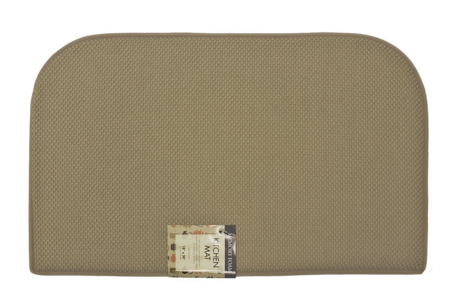 Versatile Nonskid Memory Foam Mat/rug Kitchen, Laundry Room, Front