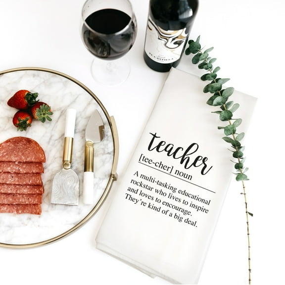 Teacher Definition Tea Towel