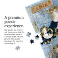 thumbnail image 5 of Lantern Press 1000 Piece Jigsaw Puzzle, Famous Heroes of the Kabuki Stage Played by Frogs, Japanese Wood-Cut, 5 of 5