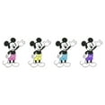 thumbnail image 2 of Men's Mickey & Friends Neon Wave Graphic Tee White Medium, 2 of 5
