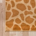 thumbnail image 5 of Unique Loom Wildlife Collection Area Rug - Nature (2' 7" x 10' Runner Yellow/Brown), 5 of 7