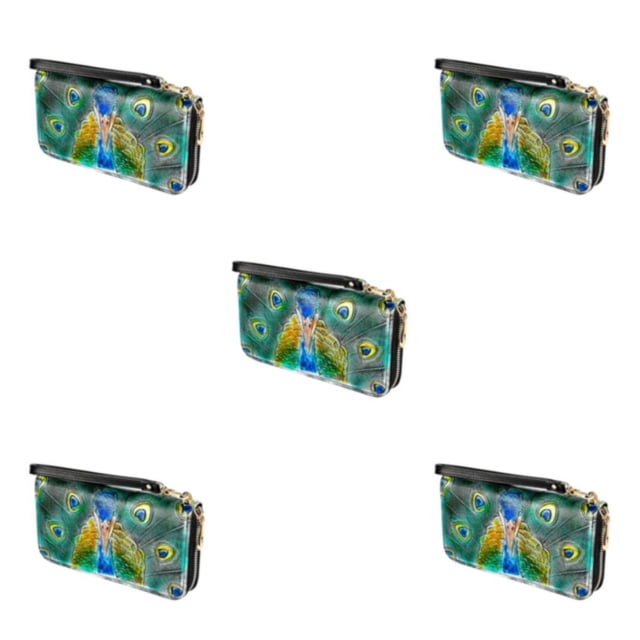 Monedero de mujer Sonducket elegante impermeable billetera de bolsillo con cordón Tipo 3