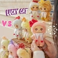 thumbnail image 6 of Liila's Lucky Cat Series Blind Box Plush 1Pc, Cute Blind Box Plush Collectible Surprise Toy For Gift, 6 of 7