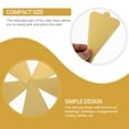 thumbnail image 2 of HOMEMAXS 100 Sheets Shapes Birthday Cake Base New Year Cake Display 12.5X7.5X0.1CM Golden, 2 of 8