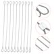 thumbnail image 5 of OULII 20Ud Cable De Seguridad Acero Inoxidable Con Para Colgar Carga Plata Resistente, 5 of 8