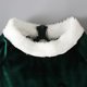 thumbnail image 5 of Ropa Para Niñas Pequeñas, Atuendo Para Niños Pequeños, Moda Navideña Para Niños, Mono Con Lazo De Manga Larga Y Trompeta, Pantalones Acampanados, Traje Verde Odeerbi LM103-9361, 5 of 9