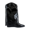 thumbnail image 6 of Madden Girl Jjoe Women's Boots Black Shiny Size 6.5 M, 6 of 8