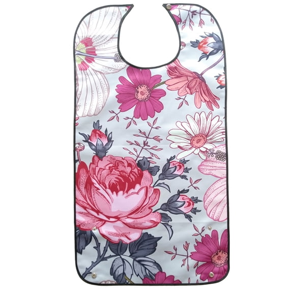 1 Pc Large Waterproof Aprons Adult Mealtime Bibs Aid Apron Washable Reusable Disability Clothes