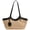 Black, variant on Straw Tote Bag for Women Woven Raffia Shoulder Bag Adjustable Top Handle Summer Beach Handbag for Casual Vacation Travel