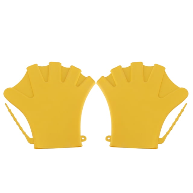 Gants de Natation avec Sangle de Poignet Réglable pour Plongée et Entraînement Physique