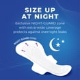 thumbnail image 5 of Stayfree Ultra Thin Overnight Pads With Wings, 40 Ct, Multi-Fluid Absorption, Protection For Up To 10 Hours, 5 of 13