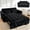 Black, variant on Wakefit 54" 3 in 1 Convertible Sleeper Sofa Bed, Corduroy Loveseat Couch Bed Sofa Pull Out with 5-Position Adjustable Backrest, Storage Pockets, Lumbar Pillows for Living Room, Black