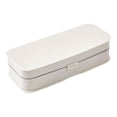 thumbnail image 2 of de costura portátil para el hogar, caja de almacenamiento, bolsa organizadora, contenedor, estuche artesanal, 2 bandejas para cinta métrica, tijer , Blanco Gloria Hilo de coser, 2 of 7