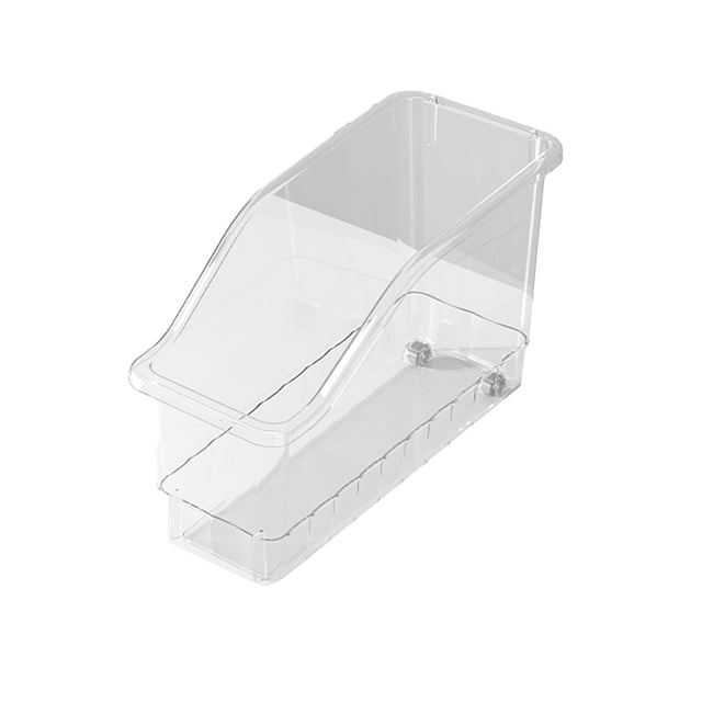 Leodye 1PCS Multi Functional Storage Box Cabinet Storage Basket with Pulley for Bathroom Home and Kitchen -14.4 * 5.2 * 8in