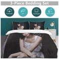 thumbnail image 5 of Lisa Home Friendly Soft Touch Long Lasting Thread Design Zipper Duvet Cover Sets Use Pattern, 5 of 5