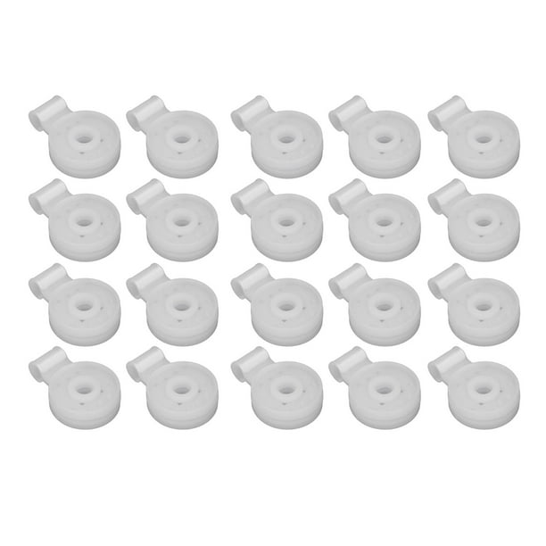Clips de plástico para tela de sombra, 20 piezas Clip de red para sombrilla Clip de red para sombrilla Clips de tela para sombra máxima confiabilidad