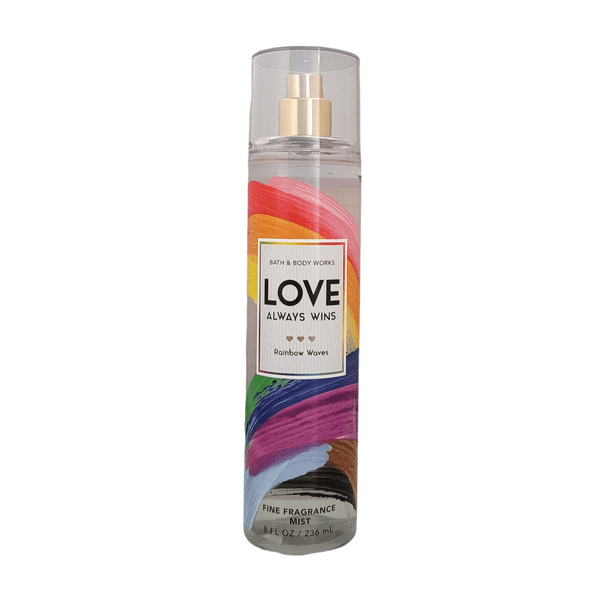 Bath & Body Works Love Always Wins Rainbow Waves Fine Fragrance Mist 8