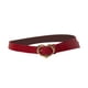 thumbnail image 5 of Cinturón de mujer jinwen con hebilla de corazón rojo ajustable elegante decorativo, 5 of 8