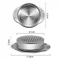 thumbnail image 7 of Stainless Steel Tuna Can Strainer Food Can Strainer Tuna Can Strainer Press Canning Colander Can Filter For Canned Vegetable Bea, 7 of 7