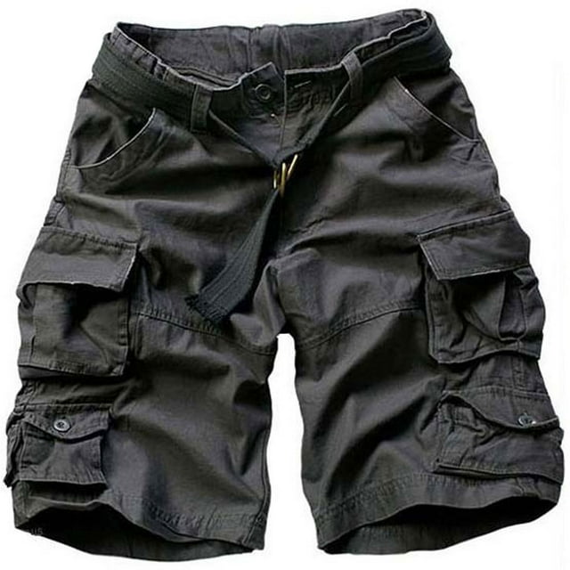 OmicGot SHORTS CARGO Homme Haute Qualité Été Multi-Poches
