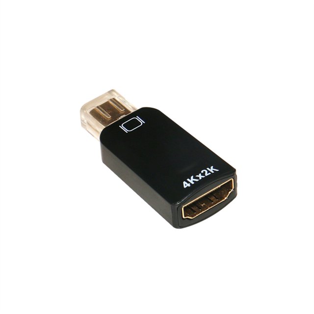 Compatible Con Adaptador Displayport A Hdmi De Alta Definición Compatible Con Adaptador Convertidor Dp Macho A Hdmi Hembra 4K2K Kearding EL017353-02