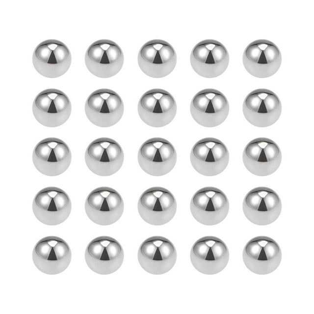 Bolas de rodamiento de 1/16" de Unique Bargains, bolas de precisión G25 de carburo de tungsteno, paquete de 25, 1/16" 25