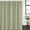 Green, variant on Beige Striped Shower Curtain Set - Small 36" x 72" Washable Bathtub Curtain with 12 Hooks, Farmhouse Linen Texture Line Stripes Waterproof Fabric Stall Shower Curtains for Bathroom/Bathtub Décor